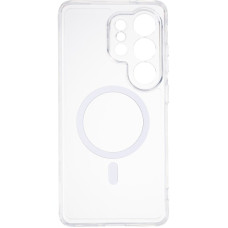 Чехол-силикон Clear Case Acrylic MagSafe Samsung S26 Ultra, прозрачный
