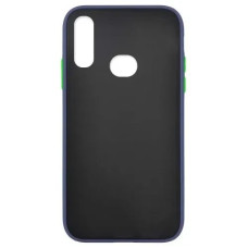Чехол-силикон Gingle Matte Case Samsung A107 A10s, Blue/Green