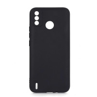 Чехол-силикон Full Soft Matte Case Tecno Spark 6 Go, черный