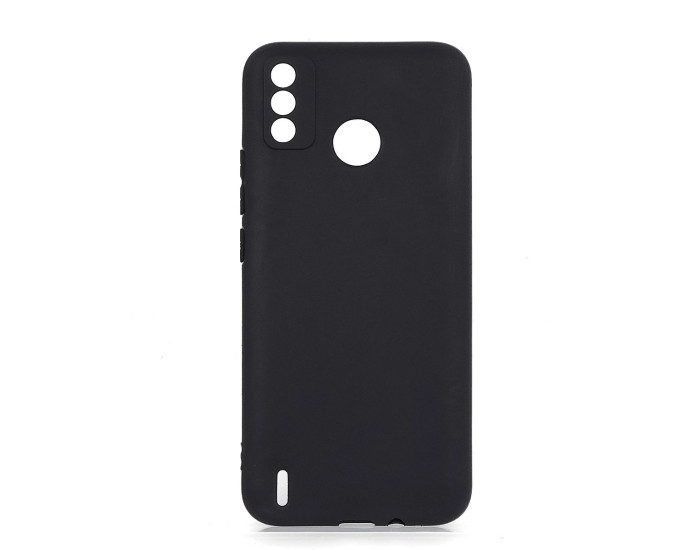 Чохол-силікон Full Soft Matte Case Tecno Spark 6 Go, чорний