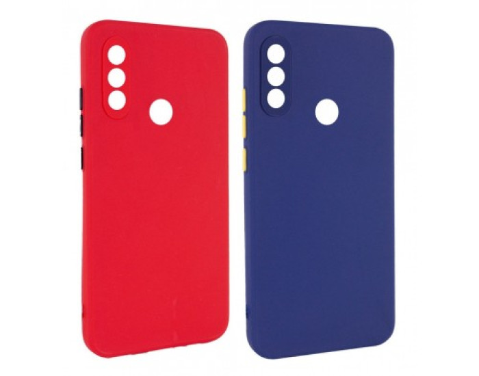 Чохол-силікон Full Soft Matte Case Tecno Spark 6 Go, Темно-синій