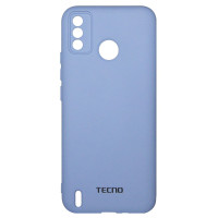 Чохол-силікон Full Soft Matte Case Tecno Spark 6 Go, бузковий
