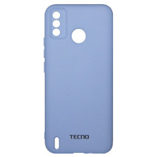 Чохол-силікон Full Soft Matte Case Tecno Spark 6 Go, бузковий