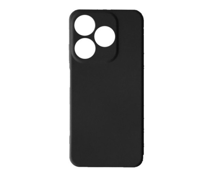 Чохол-силікон Full Camera Soft Matte Case (no logo) Tecno Spark 10/10C, чорний