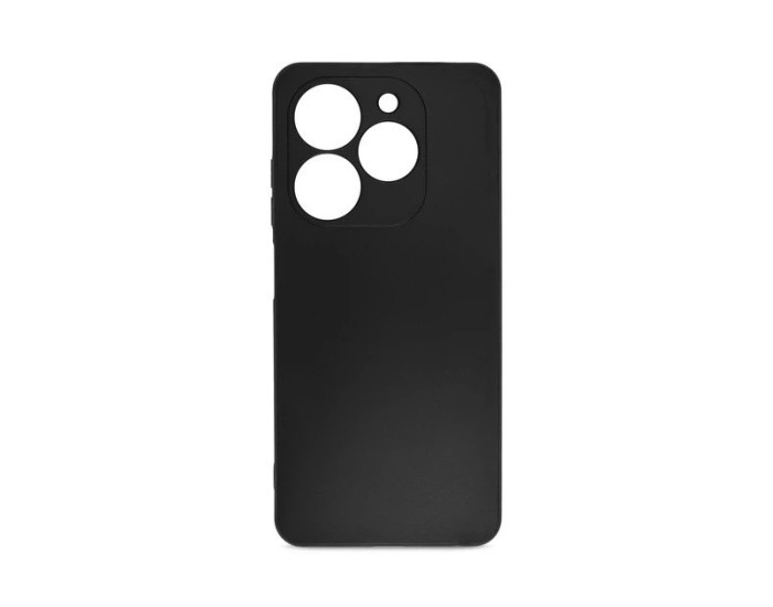 Чохол-силікон Full Camera Soft Matte Case (no logo) Tecno Spark 10 Pro, чорний
