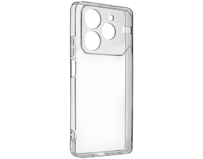 Чохол-силікон Epic Transparent 1,5mm Full Camera Tecno Pova 6 Neo, Прозорий