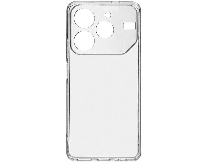 Чохол-силікон Epic Transparent 1,5mm Full Camera Tecno Pova 6 Neo, Прозорий