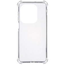 Чохол-силікон Getman Ease logo посилені кути Tecno Spark 20 Pro, Прозорий