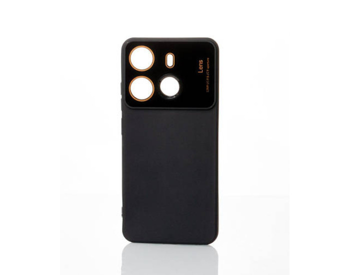 Чохол-силікон CAMERA PROTECTION Tecno Pop 7 (BF6) чорний