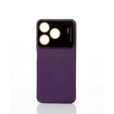 Чохол-силікон CAMERA PROTECTION Tecno Spark 10C (KI5m) фіолетовий