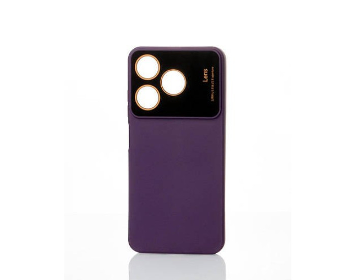 Чохол-силікон CAMERA PROTECTION Tecno Spark 10C (KI5m) фіолетовий