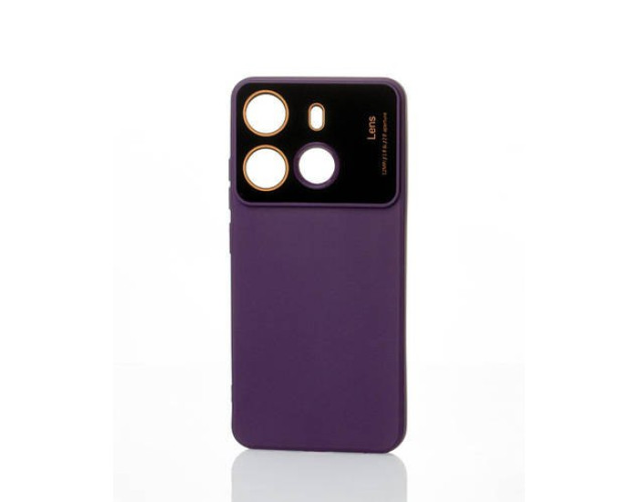 Чохол-силікон CAMERA PROTECTION Tecno Spark GO 2023 (BF7N) фіолетовий