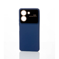 Чехол-силикон CAMERA PROTECTION Vivo Y36 4G, темно-синий