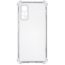 Чехол-силикон Getman Ease logo усиленные углы Vivo V51a, прозрачный
