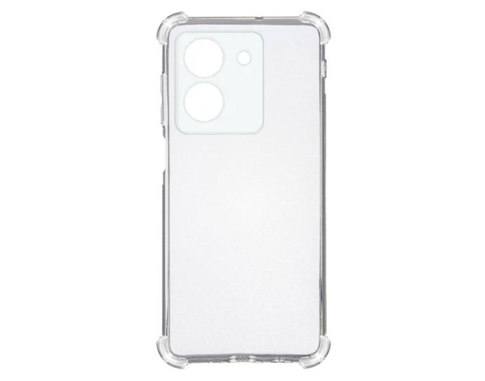 Чехол-силикон Getman Ease logo усиленные углы Vivo Y36, прозрачный