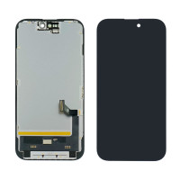 Дисплей с сенсорным экраном (модуль) iPhone 15, черный, DD-OLED 60Hz (без ошибки)