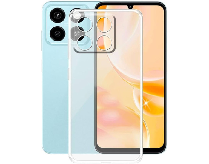 Чохол-силікон Epic Transparent 1,5mm ZTE Blade A55 4G, Прозорий
