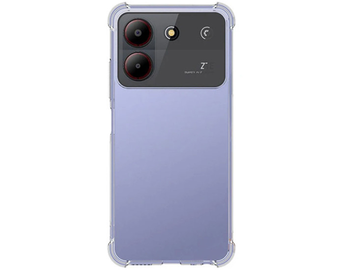 Чохол-силікон Getman Ease logo посилені кути ZTE Blade A54 4G, Прозорий