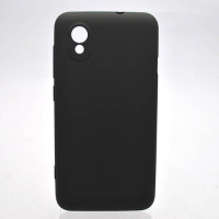 Чохол-силікон оригінал Full Camera Soft Matte Case (no logo) ZTE Blade L8, чорний