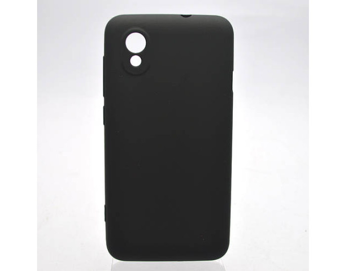 Чохол-силікон оригінал Full Camera Soft Matte Case (no logo) ZTE Blade L8, чорний