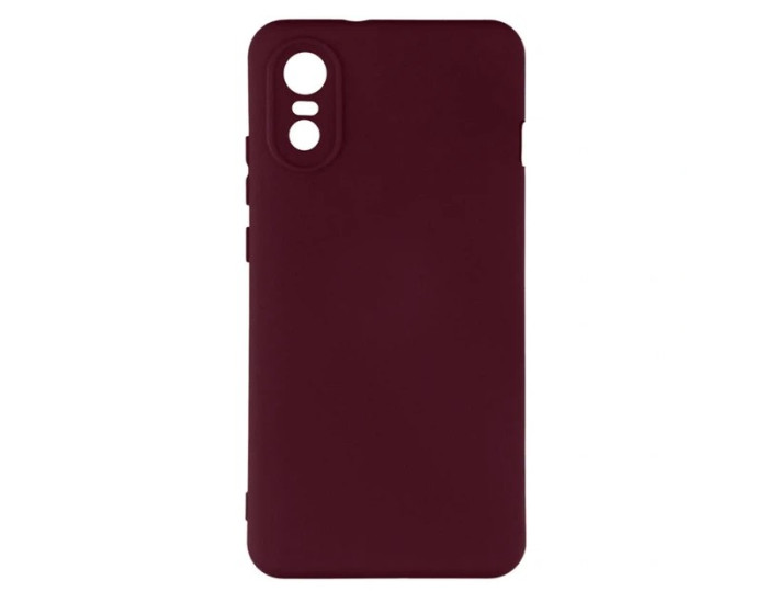 Чохол-силікон оригінал Full Camera Soft Matte Case ZTE Blade A31, Rose red