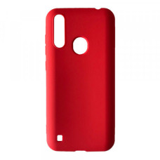 Чохол-силікон оригінал Full Camera Soft Matte Case ZTE Blade A7 2020, Red