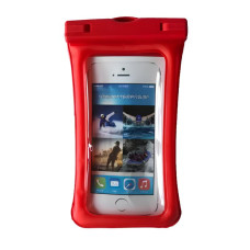 Чехол силиконовый водонепрониацаемый Waterproof Color side, красный