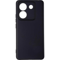 Чехол-силикон оригинал Full Cover Soft Matte Xiaomi Poco M7 Pro 5G, Black