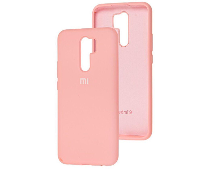 Чехол-силикон оригинал Full Cover Soft Matte Xiaomi Redmi 9, Pink sand