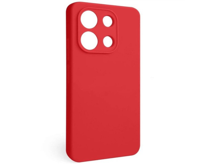 Чехол-силикон оригинал Full Cover Soft Matte Xiaomi Redmi Note 13 4G, Red