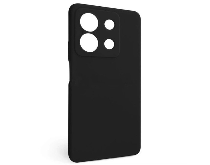 Чехол-силикон оригинал Full Cover Soft Matte Xiaomi Redmi Note 13 5G, Black