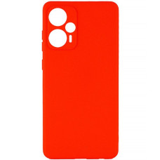 Чохол-силікон оригінал Full Soft Matte Xiaomi Poco F5 /Note 12 Turbo, Red