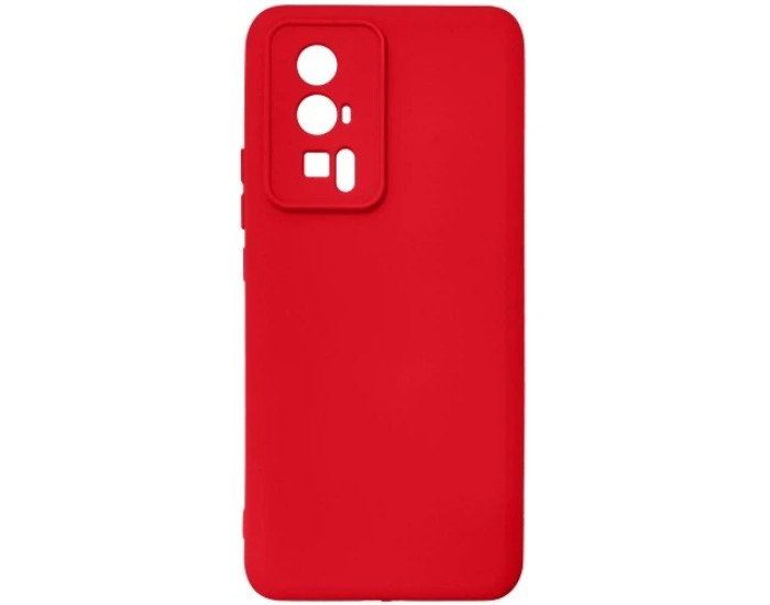 Чохол-силікон оригінал Full Soft Matte Xiaomi Poco F5 Pro, Red
