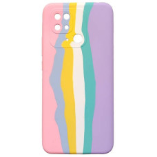 Чехол-силикон оригинал Rainbow Full Soft Matte Xiaomi Redmi 10C №3