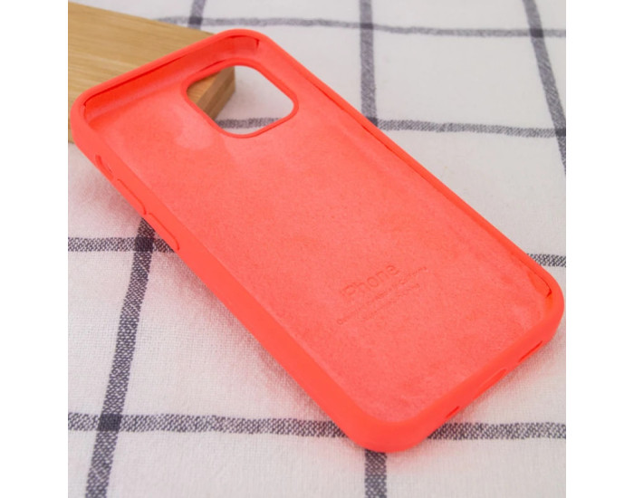 Чехол-силикон оригинал Full Soft Matte iPhone 14 Pro, Coral