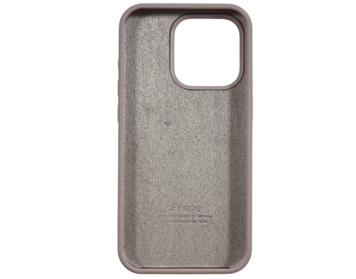 Чехол-силикон оригинал Full Soft Matte iPhone 14 Pro, Lavander grey