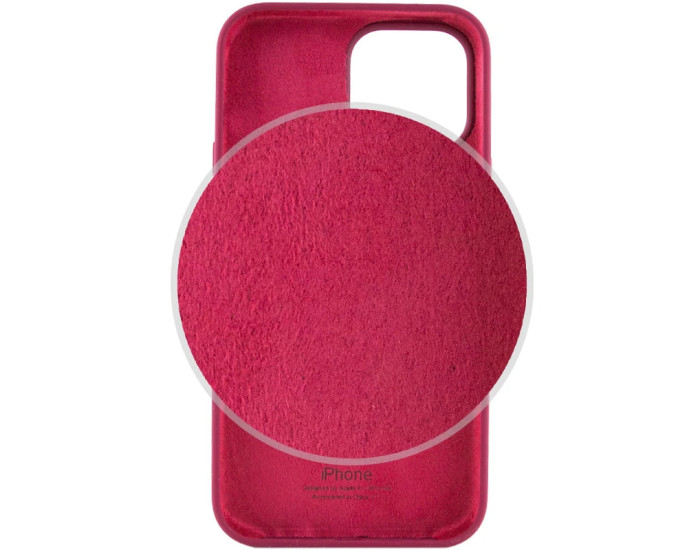Чехол-силикон оригинал Full Soft Matte iPhone 14 Pro, Plum