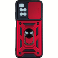 Чехол-Ударопрочный Camshield Serge Ring Xiaomi Redmi 10, красный