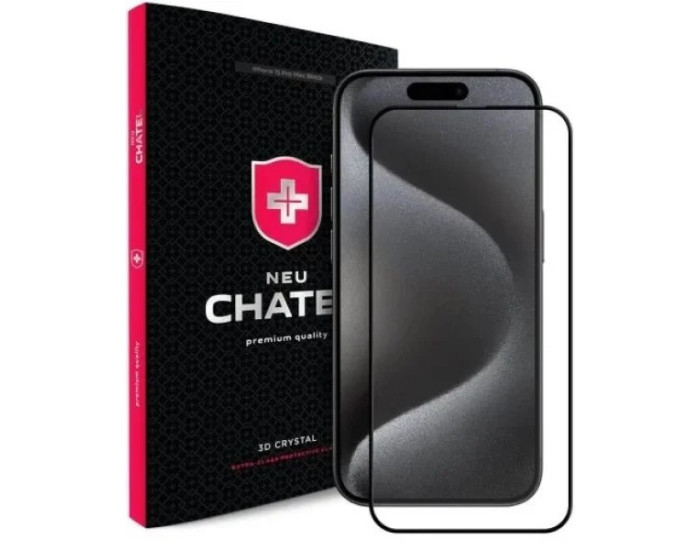 Защитное стекло USA Corning Gorila Glass iPhone 13 Pro Max, Black