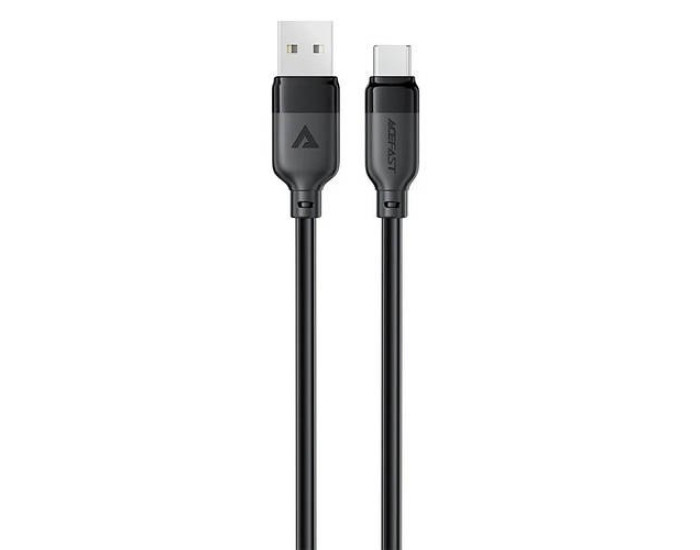 Кабель USB Acefast C16-04 TPE USB to Type-C (3A/1.2m) черный