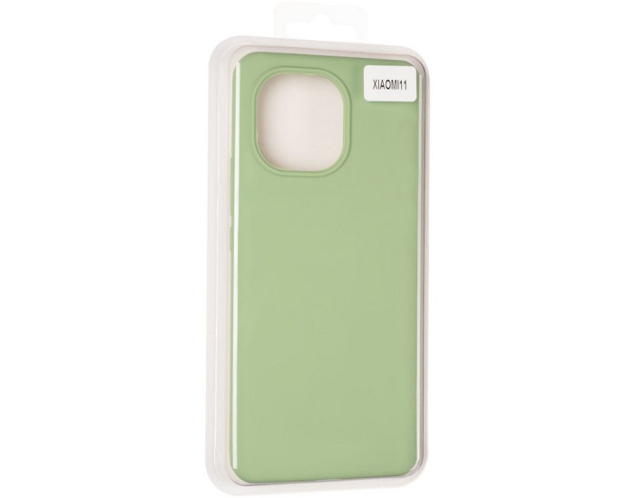 Чохол-силікон оригінал 99% Soft Matte Xiaomi Mi11, Green