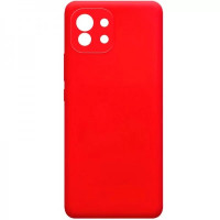 Чохол-силікон оригінал Full Camera Soft Matte Xiaomi Mi11, Red