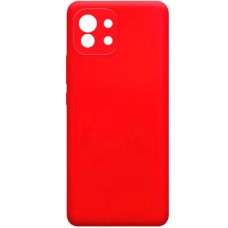 Чехол-силикон оригинал Full Camera Soft Matte Xiaomi Mi11, Red