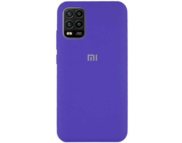 Чехол-силикон оригинал Full Soft Matte Xiaomi Mi10 Lite, Purple
