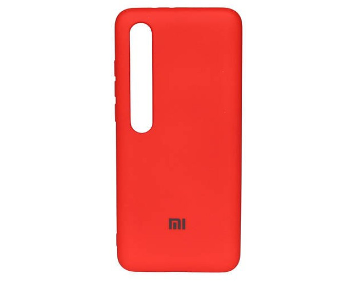 Чехол-силикон оригинал Full Soft Matte Xiaomi Mi10, Red