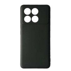 Чехол-силикон оригинал Full Soft Matte Xiaomi Poco X6 Pro 5G, Black