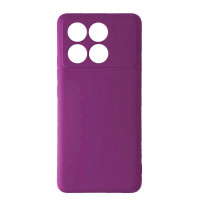 Чехол-силикон оригинал Full Soft Matte Xiaomi Poco X6 Pro 5G, Grape