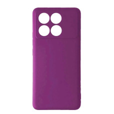 Чехол-силикон оригинал Full Soft Matte Xiaomi Poco X6 Pro 5G, Grape