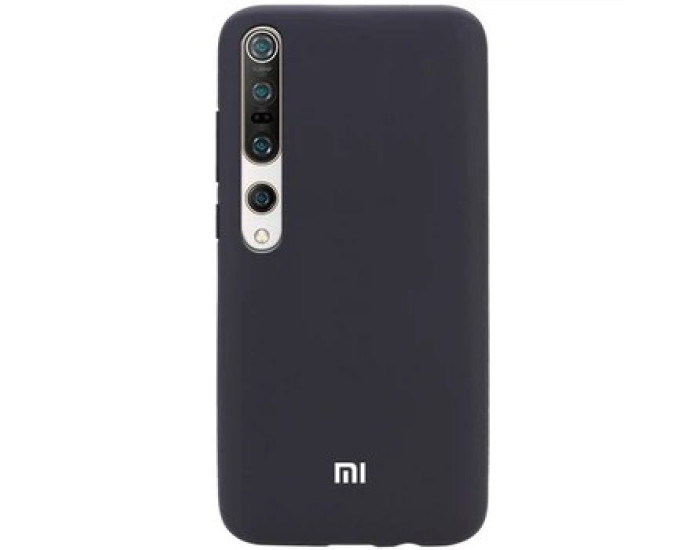 Чохол-силікон оригінал Soft Matte Xiaomi Mi10, Black