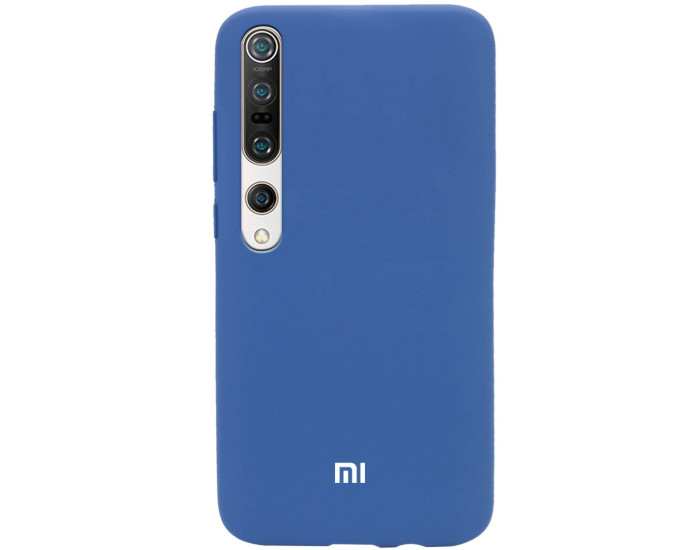 Чохол-силікон оригінал Soft Matte Xiaomi Mi10, Dark blue